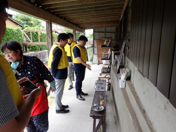 川西市長河童はうす訪問